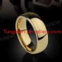 Free gold plated tungsten ring