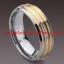 Free gold plated tungsten ring