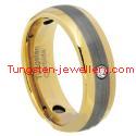 High quality gold tungsten band