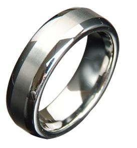 tungsten carbide wedding ring