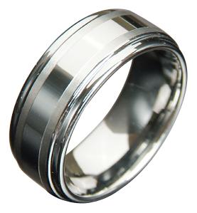 tungsten carbide wedding ring