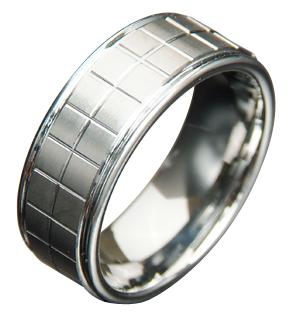 tungsten carbide wedding ring